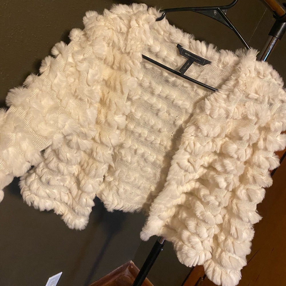 White Feather Jacket for women BCBG Maxazria